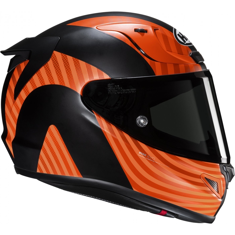 Integrálna prilba na motocykel HJC RPHA 12 Ottin MC47SF čierno-oranžovo-zelená