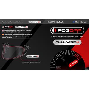 Fólia proti zahmlievaniu FOGOFF FOG010 pre plexi MT-V-28