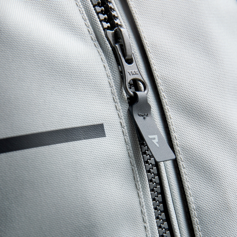 Bunda na motorku Rebelhorn Cubby V čierno-šedo-fluo žltá