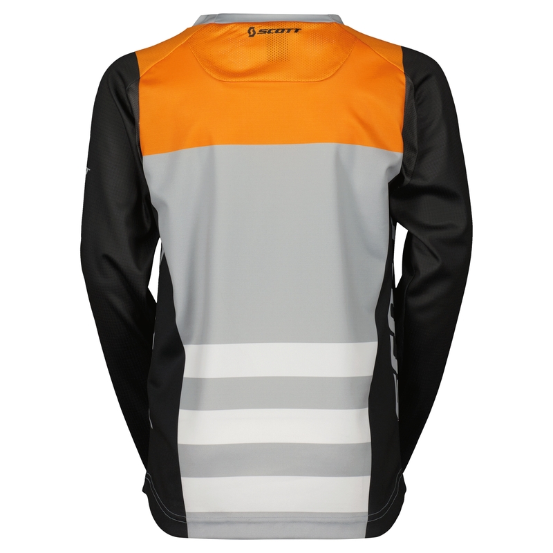 Detský motokrosový dres Scott EVO RACE čierno-oranžový