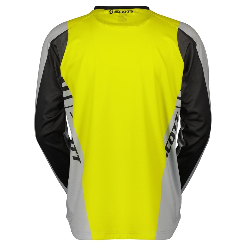 Motokrosový dres Scott EVO SWAP šedo-žltý