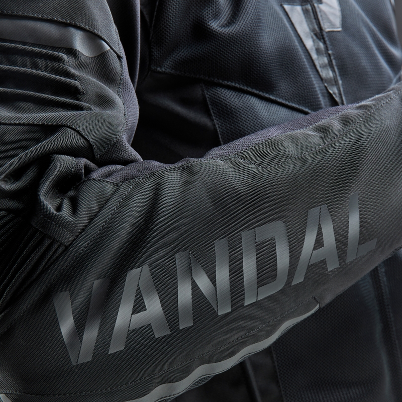Bunda na motorku Rebelhorn Vandal Mesh čierna