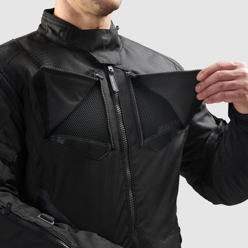 Bunda na motorku Rebelhorn Hiker IV čierna