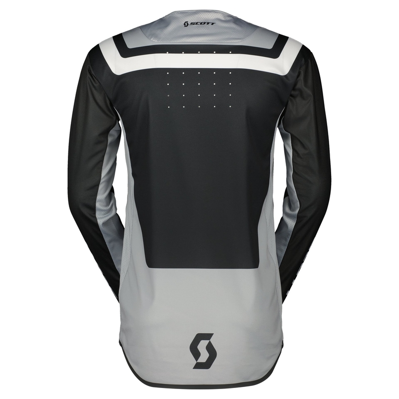 Motokrosový dres Scott PODIUM PRE čierno-sivý
