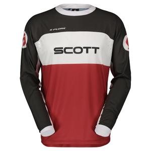 Motokrosový dres Scott X-PLORE SWAP červeno-čierny