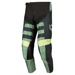 Motokrosové nohavice Scott EVO RACE zeleno-čierne