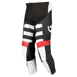 Motokrosové nohavice Scott EVO RACE bielo-červené
