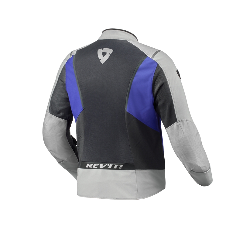 Bunda na motocykel Revit Airwave 4 svetlo šedo-modrá