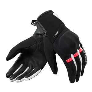 Dámske rukavice na motorku Revit Mosca 2 čierno-ružové