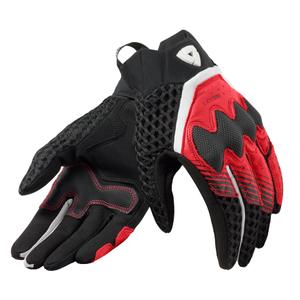 Dámske rukavice na motocykel Revit Veloz čierno-červené