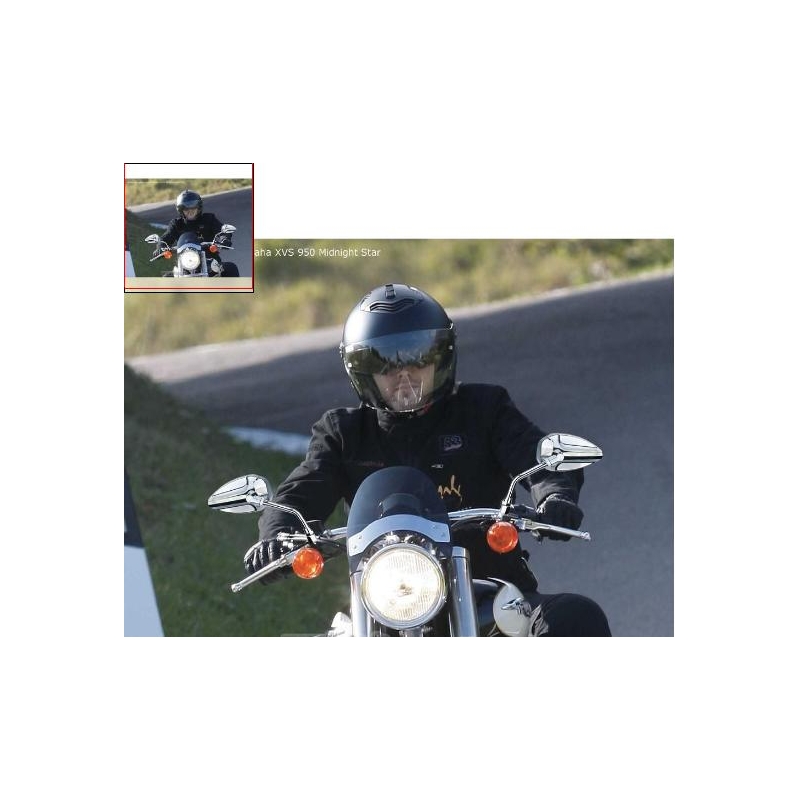 Moto zrkadlá univerzálné chrómové