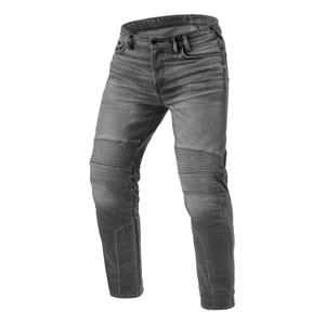 Skrátené džínsy na motocykel Revit Moto 2 TF sivé