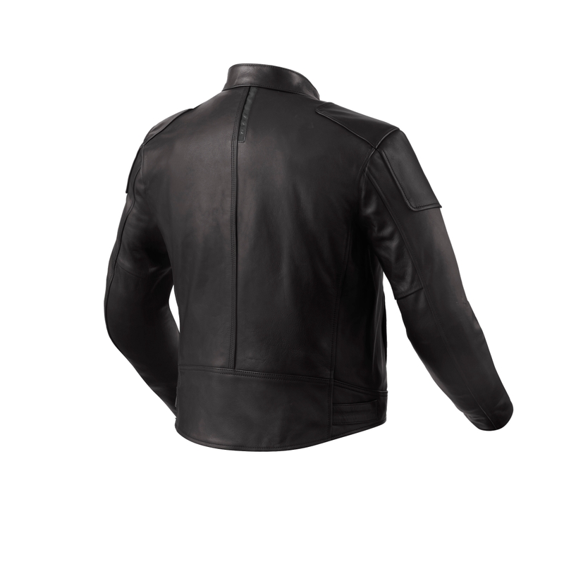 Kožená bunda na motocykel Revit Morgan čierna