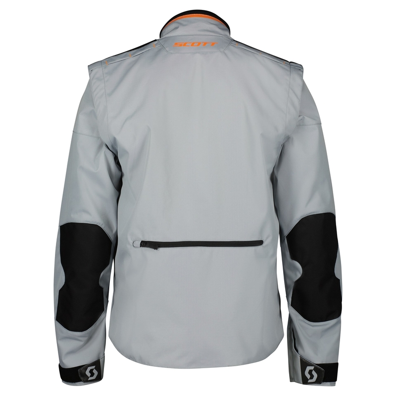 Bunda na motocykel Scott X-PLORE šedo-oranžová