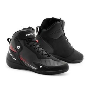 Topánky na motorku Revit G-Force 2 čierno-fluo červené