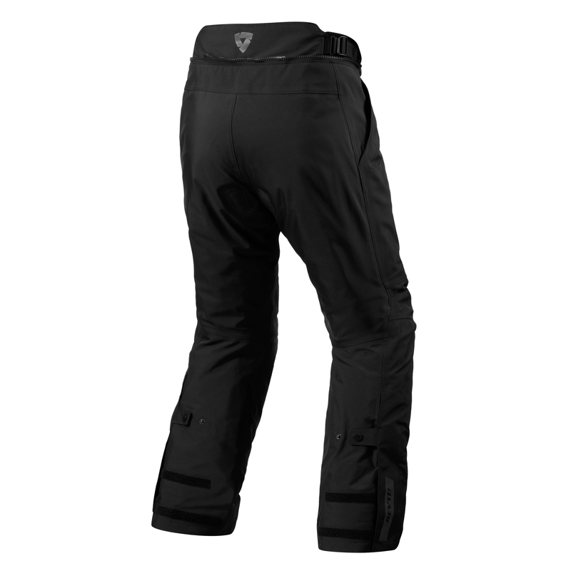 Nohavice na motocykel Revit Vertical GTX čierne skrátené