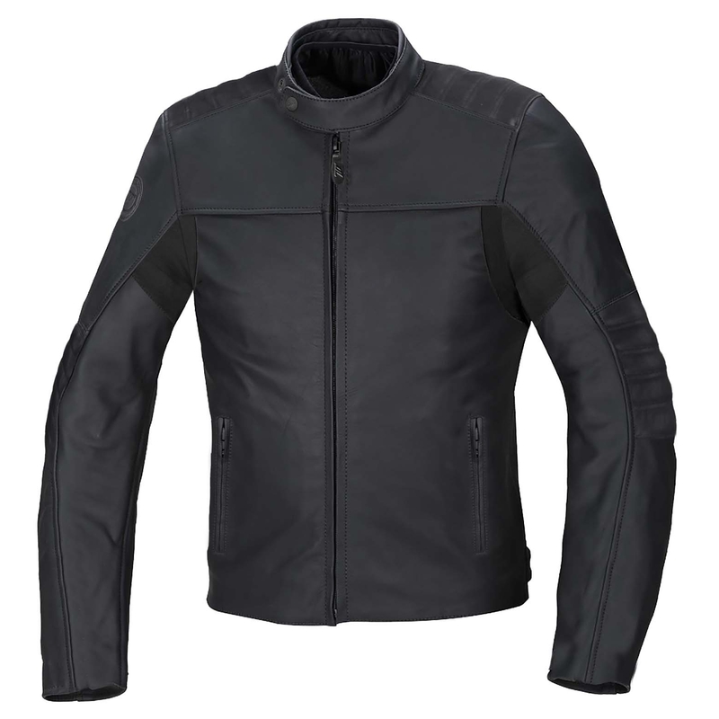 Kožená bunda na motorku SEVENTY DEGREES SD-JL1 čierna