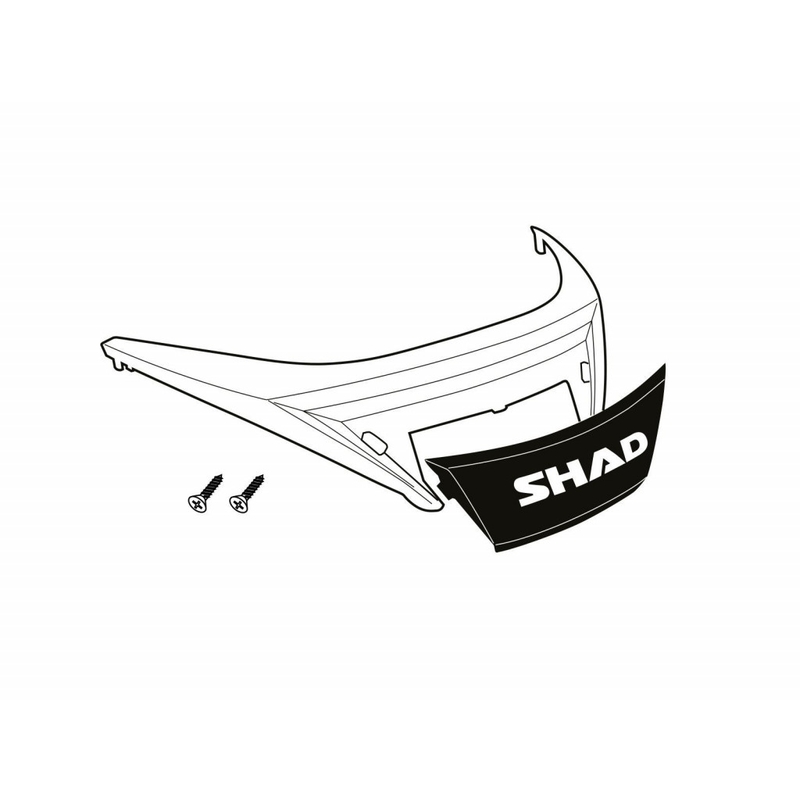 reflexný SHAD pre SH34 biela