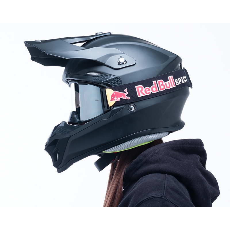 Motokrosové okuliare Red Bull Spect STRIVE S čierne s dymovým sklom