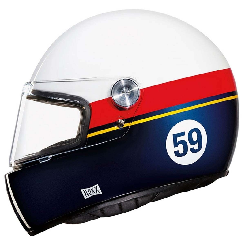 Integrálna prilba na motocykel Nexx X.G100R bielo-červeno-modrá výpredaj