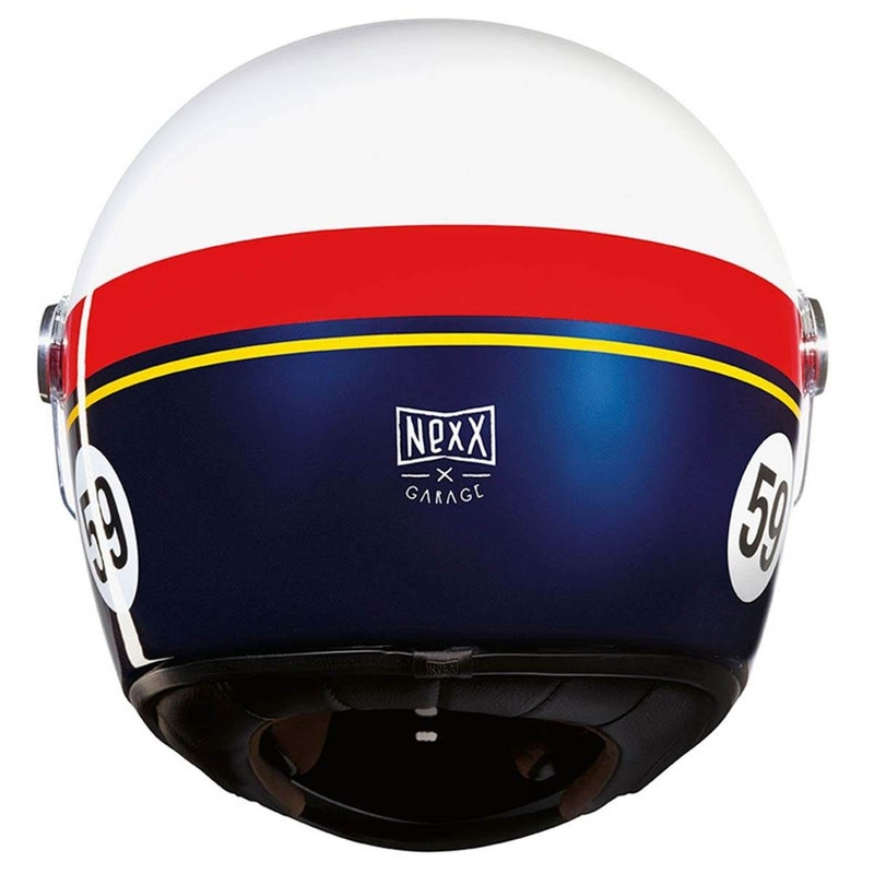 Integrálna prilba na motocykel Nexx X.G100R bielo-červeno-modrá výpredaj