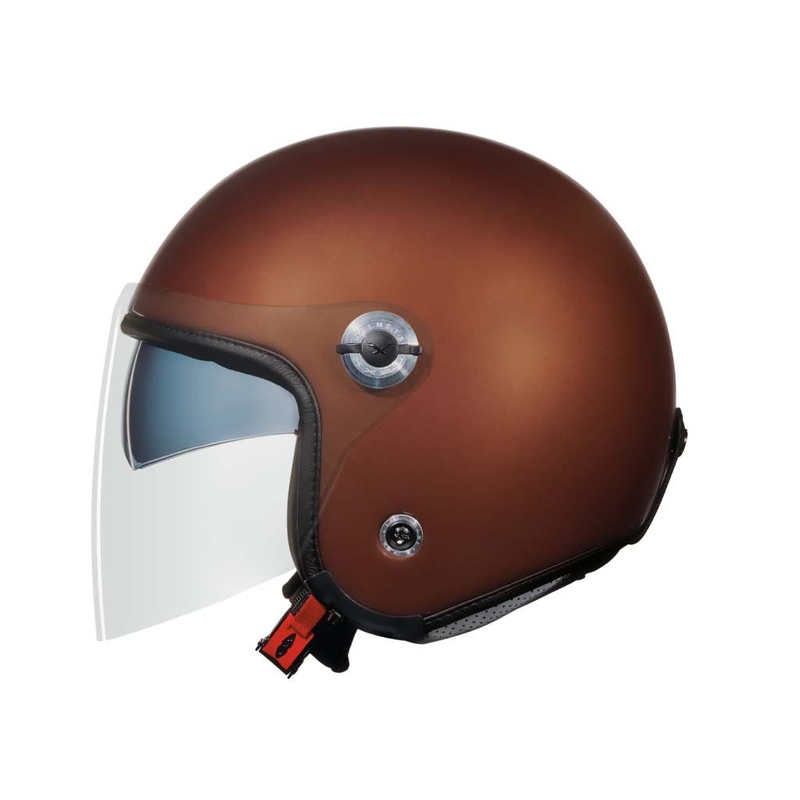 Otvorená prilba na motocykel Nexx X70 Plain Chocolate výpredaj