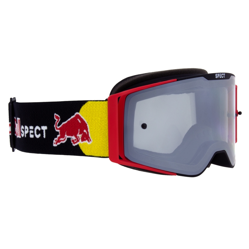Motokrosové okuliare Red Bull Spect TORP čierno-červené s tmavým sklom