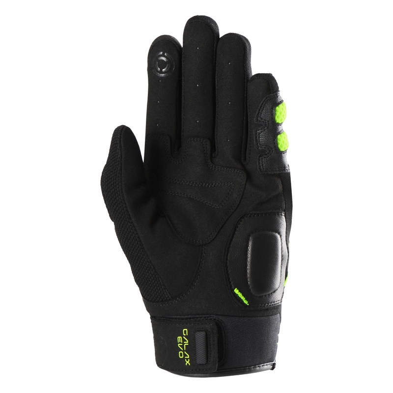 Rukavice na motocykel Furygan Galax EVO čierno-fluorescenčno žlté