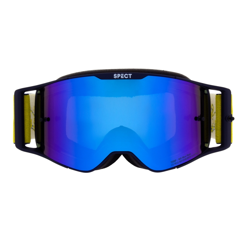Motokrosové okuliare Red Bull Spect TORP modré s modrým sklom