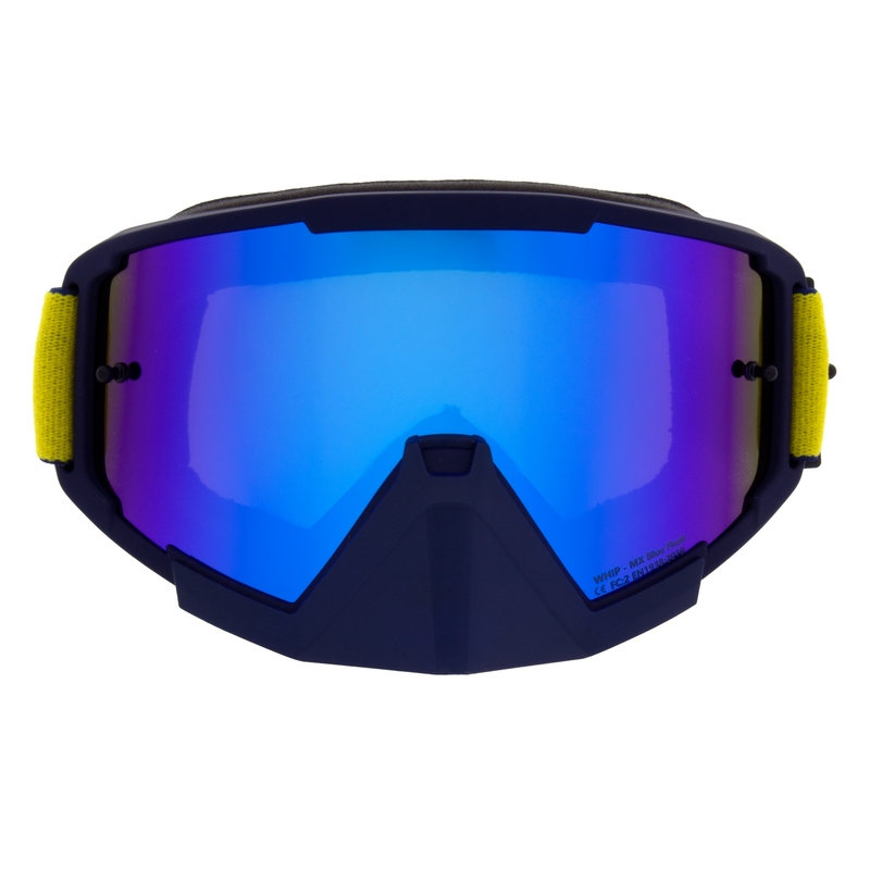 Motokrosové okuliare na snowcross Red Bull Spect TORP modré s modrým sklom