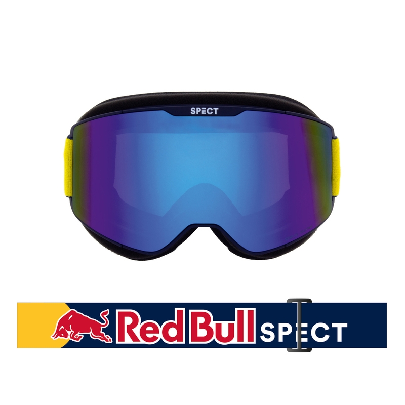 Motokrosové okuliare na snowcross Red Bull Spect TORP modré s modrým sklom