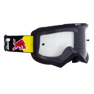 Motokrosové okuliare Red Bull Spect EVAN čierne s čírym sklom