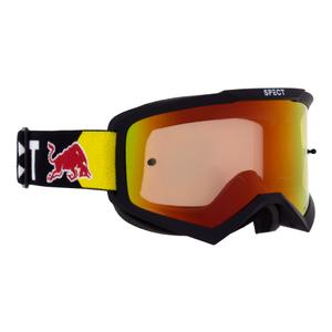 Motokrosové okuliare Red Bull Spect EVAN čierne s červeno-žltým sklom