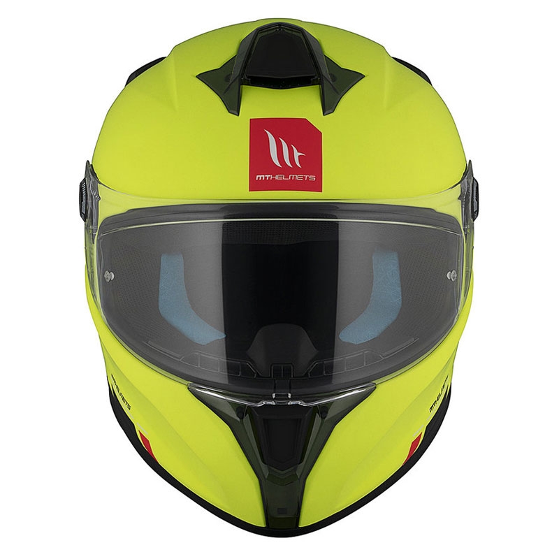 Integrálna prilba na motocykel MT TARGO S SOLID A3 matná žltá