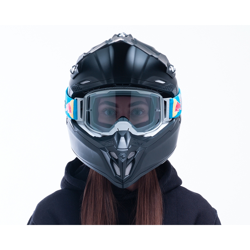 Motokrosové okuliare Red Bull Spect STRIVE S sivé s tmavým sklom