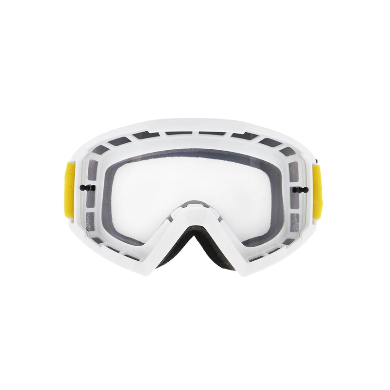Motokrosové okuliare Red Bull Spect WHIP biele s čírym sklom