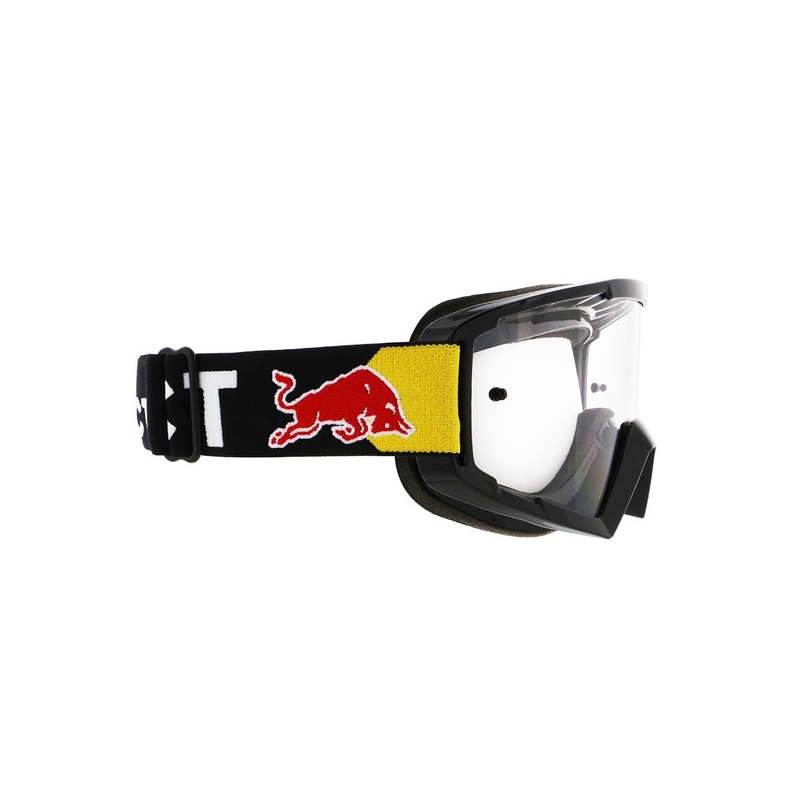Motokrosové okuliare Red Bull Spect WHIP čierne s čírym sklom