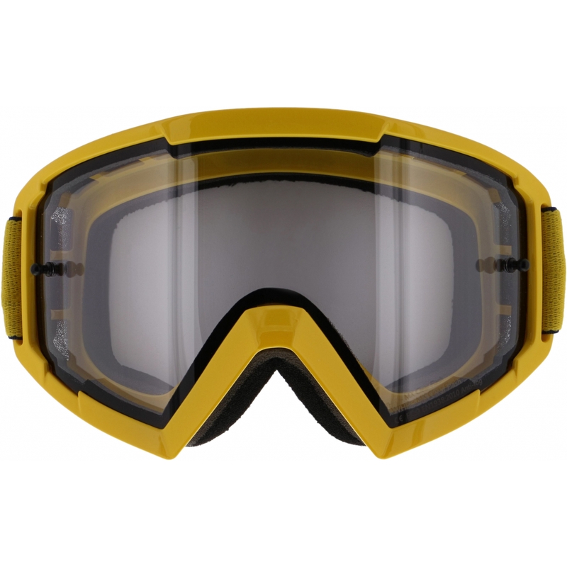 Motokrosové okuliare Red Bull Spect WHIP žlté s čírym sklom