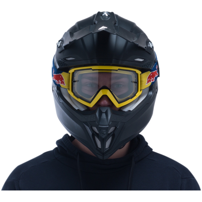 Motokrosové okuliare Red Bull Spect WHIP žlté s čírym sklom