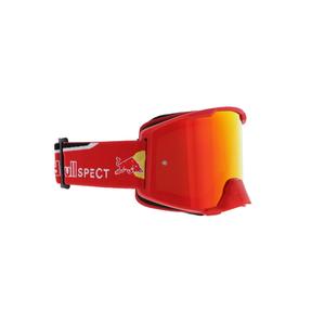 Motokrosové okuliare Red Bull Spect STRIVE S červené s červeným sklom