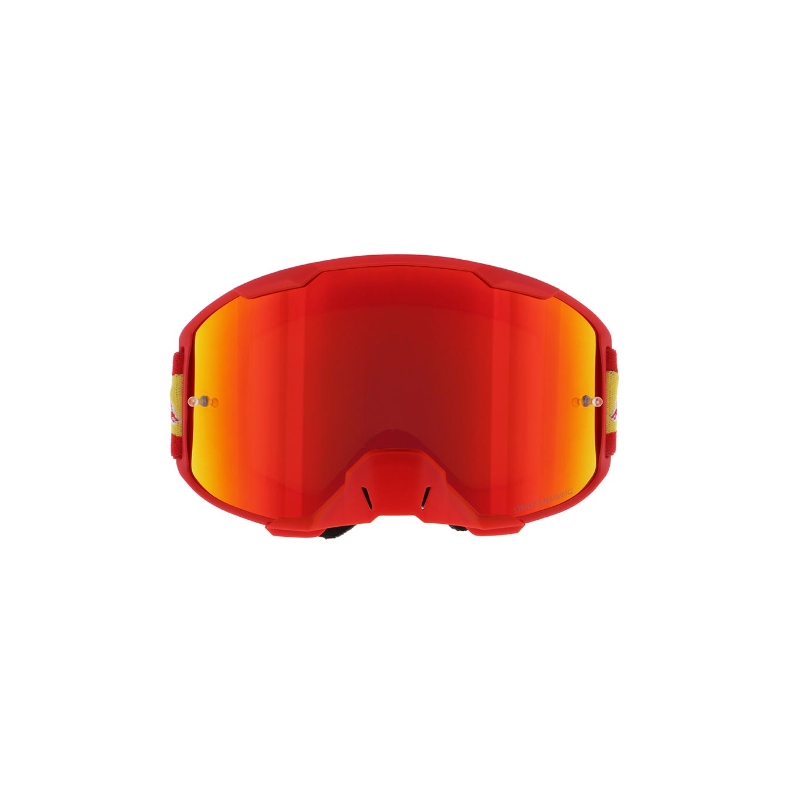 Motokrosové okuliare Red Bull Spect STRIVE S červené s červeným sklom