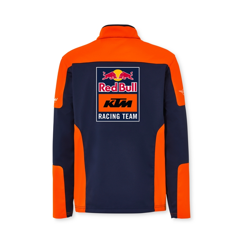 Bunda KTM Replica Team softshell modro-oranžová