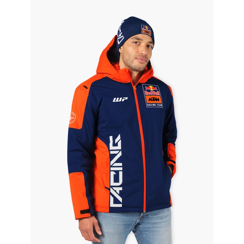 Bunda KTM Replica Team winter modro-oranžová