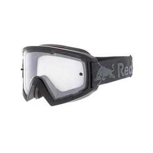 Motokrosové okuliare Red Bull Spect WHIP tmavo šedé s čírym sklom