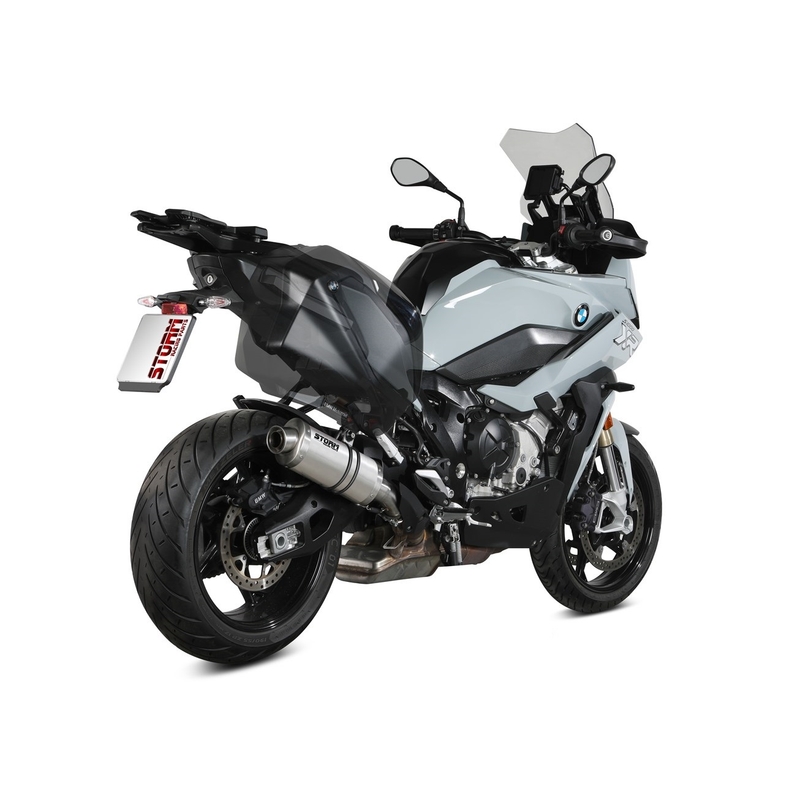 Koncovka výfuku STORM OVAL nerez