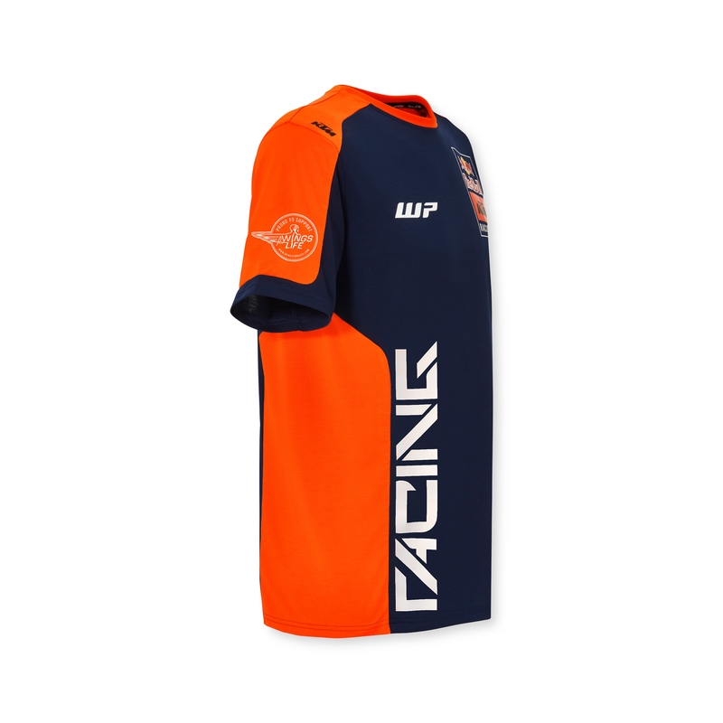 Tričko KTM Replica Team modro-oranžové