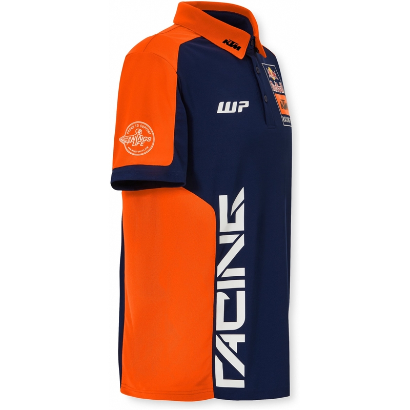 Polo tričko KTM Replica Team modro-oranžové výpredaj
