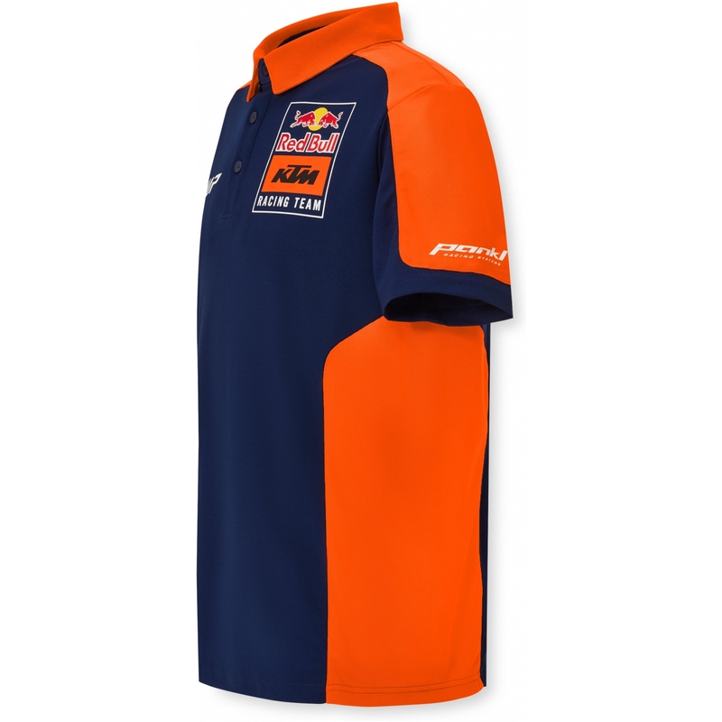 Polo tričko KTM Replica Team modro-oranžové výpredaj