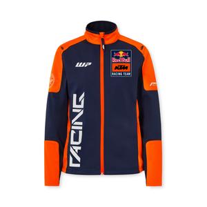 Dámska bunda KTM Replica Team softshell modro-oranžová