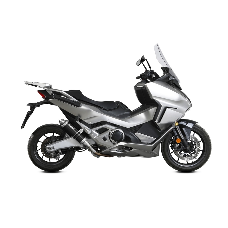 Koncovka výfuku STORM GP čierna pre HONDA NSS 750 Forza 2021-2026